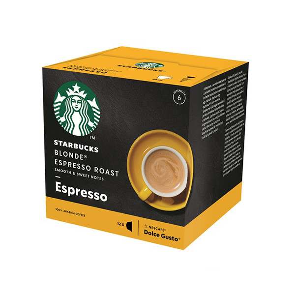 Starbucks Blonde Espresso Roast By Dolce Gusto Prom Ci