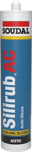 SOUDAL 101445 Silirub AC Transp 300mL