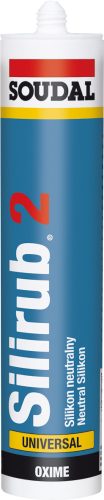 Soudal Silirub 2/(neutr.) transzp. 300 ml