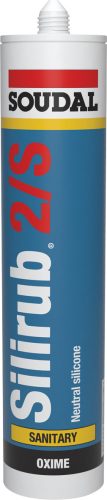 SOUDAL 105549 Silirub 2S RAL9002 szürkés fehér 300ml