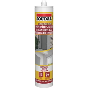 Soudal Ecetsavas, univerzális szilikon barna