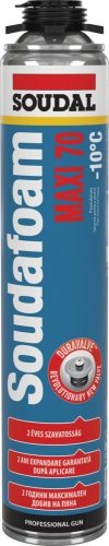 SOUDAL 118284 Pisztolyhab Maxi/téli/870 ml -10 C°-ig