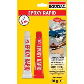 Soudal epoxy rapid ragasztó 20 g (2x10 g)