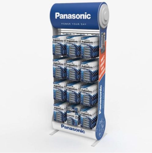 Panasonic feltöltött 12-es display