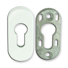 Pluton ajtórozetta fehér