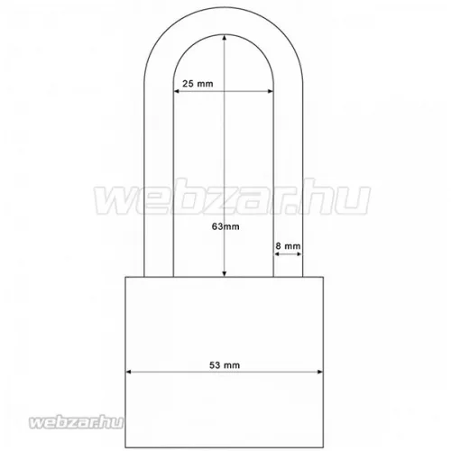 Abus 180IB/50 HB63 lakat