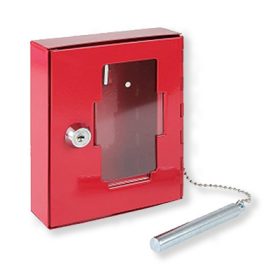 Tűzkulcs szekrény kalapáccsal