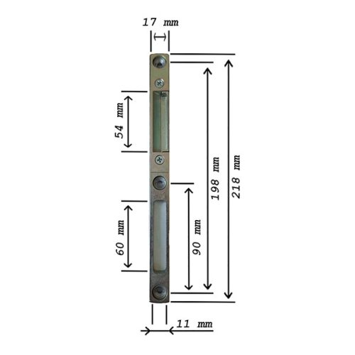 ROTO FALCOS ZÁRÓLEMEZ JOBB