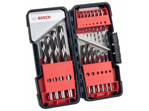 BOSCH Csigafúró ToughBox készlet 18 részes 1,0-10,0 mm HSS PointTeQ 2608577350