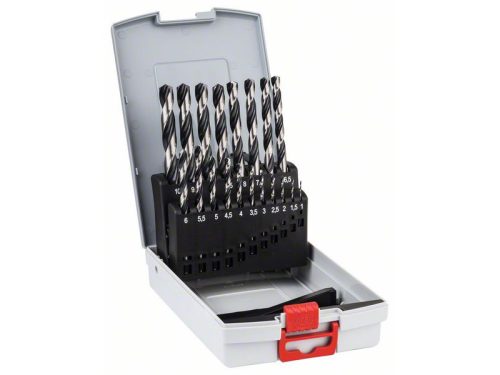 BOSCH Csigafúró ProBox készlet 19 részes 1,0-10,0 mm HSS PointTeQ 2608577351