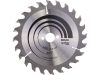 BOSCH Fűrésztárcsa fához 160 x 20/16 x 2,6 mm / 24T Optiline Wood ATB 2608640596