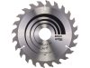 BOSCH Fűrésztárcsa fához 165 x 30/20 x 2,6 mm / 24T Optiline Wood ATB 2608640602