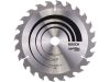 BOSCH Fűrésztárcsa fához 190 x 20/16 x 2,6 mm / 24T Optiline Wood ATB 2608640612