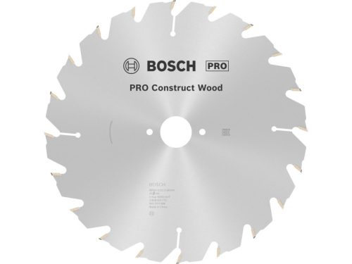 BOSCH PRO Fűrésztárcsa fához 250 x 30 x 3,2 mm / 20T Construct Wood 2608641774