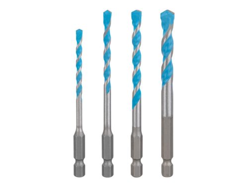 BOSCH EXPERT HEX-9 Univerzális fúrószár készlet 4 részes (4 / 5 / 6 / 8 mm) 1/4" bitbefogás 2608902368