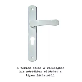 Larina kilincs Pajzsos Szögletes Fehér 55 mm WC