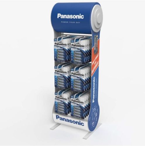 Panasonic feltöltött 6-os display