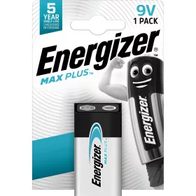 Energizer MAX Plus 9V 6LF22 alkáli elem 1 db/csomag