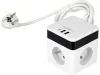 STHOR 72480 Power Cube USB, földelt, fehér 5 aljzatos, 1,4 m, 3x1 mm²