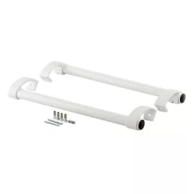   Ajtófogantyú Astex P2 500 mm állítható felfogatással festett fehér  (kétoldali szerelékkel)