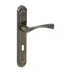   Bussare Classico hosszúcímes kilincs Antique Bronze 90 Kulcsos