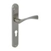 Bussare Classico hosszúcímes kilincs Satin Chrome 72 Cilinderes