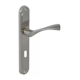   Bussare Classico hosszúcímes kilincs Satin Chrome 90 Kulcsos