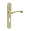 Bussare Classico hosszúcímes kilincs Satin Gold 72 Cilinderes