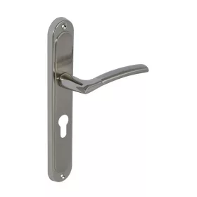   Bussare Fino A-13 hosszúcímes kilincs Chrome-Satin Chrome 90 Cilinderes