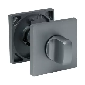 Bussare WC-70 BRUSHED CHROME négyzet rozetta WC