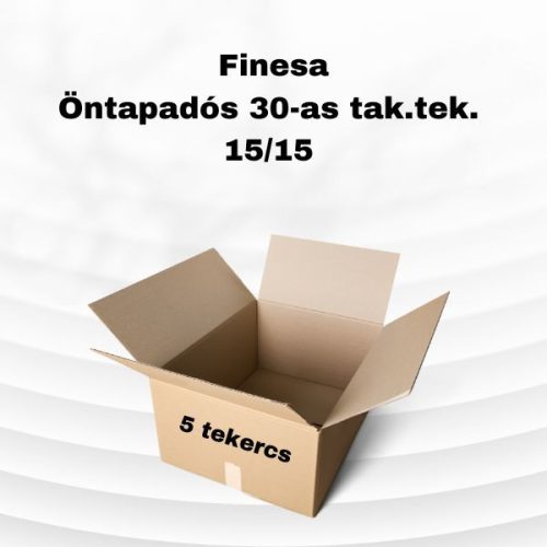 Öntapadós 30-as tak.tek. 15/15 Finesa (50 fm/tekercs) 5 tekercses csomagajánlat