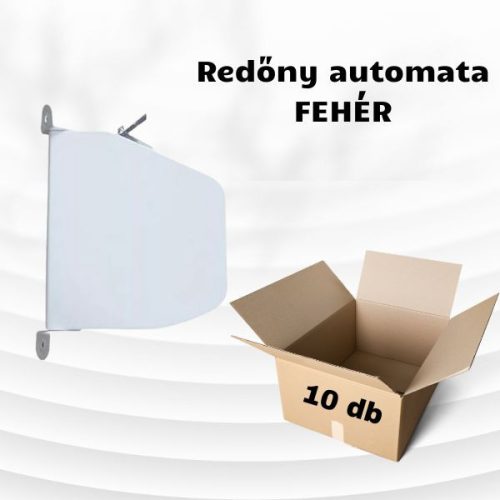 Redőny automata FEHÉR 10 db-os csomagajánlat