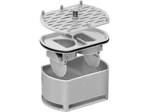 FALA75347 Zuhanylefolyó 700 mm forgatható szifonnal Rotary