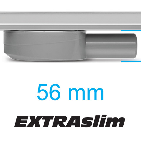 FALA75347 Zuhanylefolyó 700 mm forgatható szifonnal Rotary