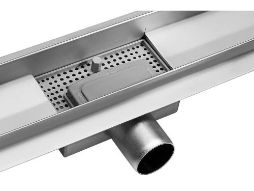 FALA75421 Zuhanylefolyó 600 mm Olimp inox