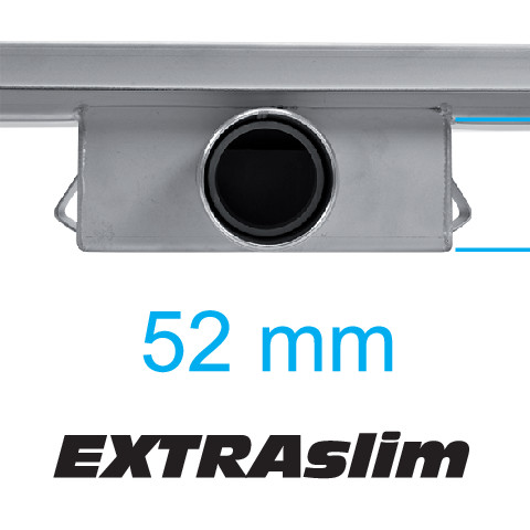 FALA75451 Zuhanylefolyó 900 mm Line inox