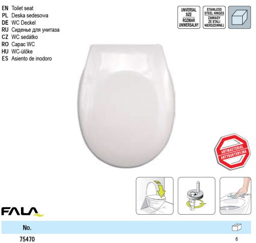 FALA75470 WC ülőke