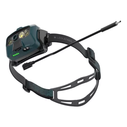 LEDLENSER HF6R Core 800lm/160m, Li-ion, tölthető fejlámpa, zöld