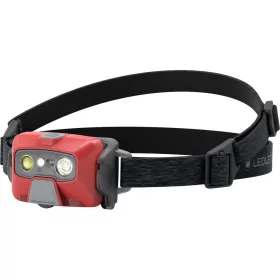   LEDLENSER HF6RCR-502967 Core 800lm/160m, Li-ion, tölthető fejlámpa, piros