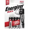 Energizer LR03MAX-CHP4 MAX 1,5V AAA/mikro alkáli elem 4 db/csomag