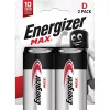 Energizer LR20MAX-BP2 MAX 1,5V góliát alkáli elem 2 db/csomag
