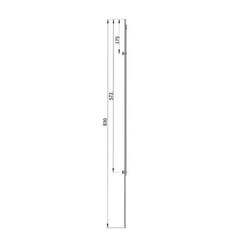 Euro-Elzett MultiModul Tradícionális Alsó elem 2 gomba 16/830mm (A2M16/830)(EE-MM237)