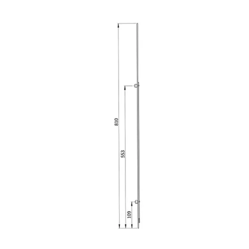 Euro-elzett MultiModul Tradícionális Felső elem 2 görgő 16/810mm (F2R16/810)(EE-MM138)