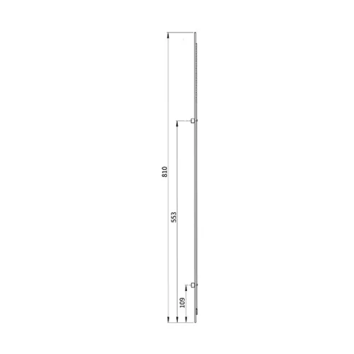 Euro-elzett MultiModul Tradícionális Felső elem felül fogazott 2 görgő 16/810mm (F2R16/810FF)(EE-MM139)