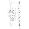 Euro-Elzett MultiModul Soft Standard Lefelé záró Főzár 45/92 Kilincsemeléses (MMS 45/92/16/8/400)(EE-MM003)