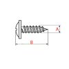 Opelcsavar acél horg.4,2x40 (500 db)