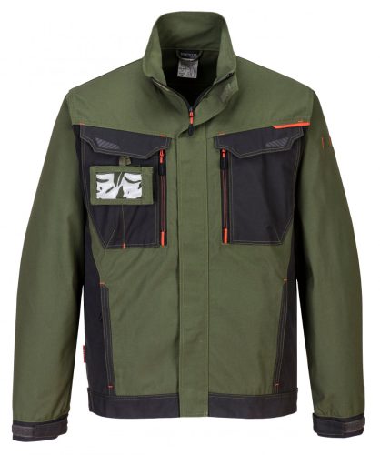 Portwest T703 WX3 Work kabát dzseki, kabát oliva L R