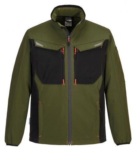 Portwest T750 WX3 Softshell dzseki  dzseki, kabát oliva XL R