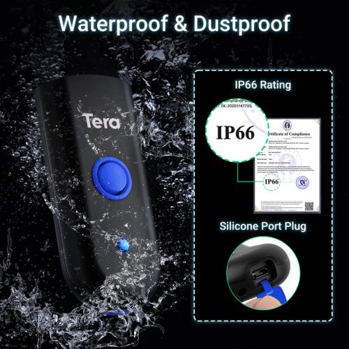 TERA 1100L EU Mini vízálló vonalkód olvasó