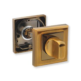 Bussare Comfort négyzet rozetta Brushed Cafe WC